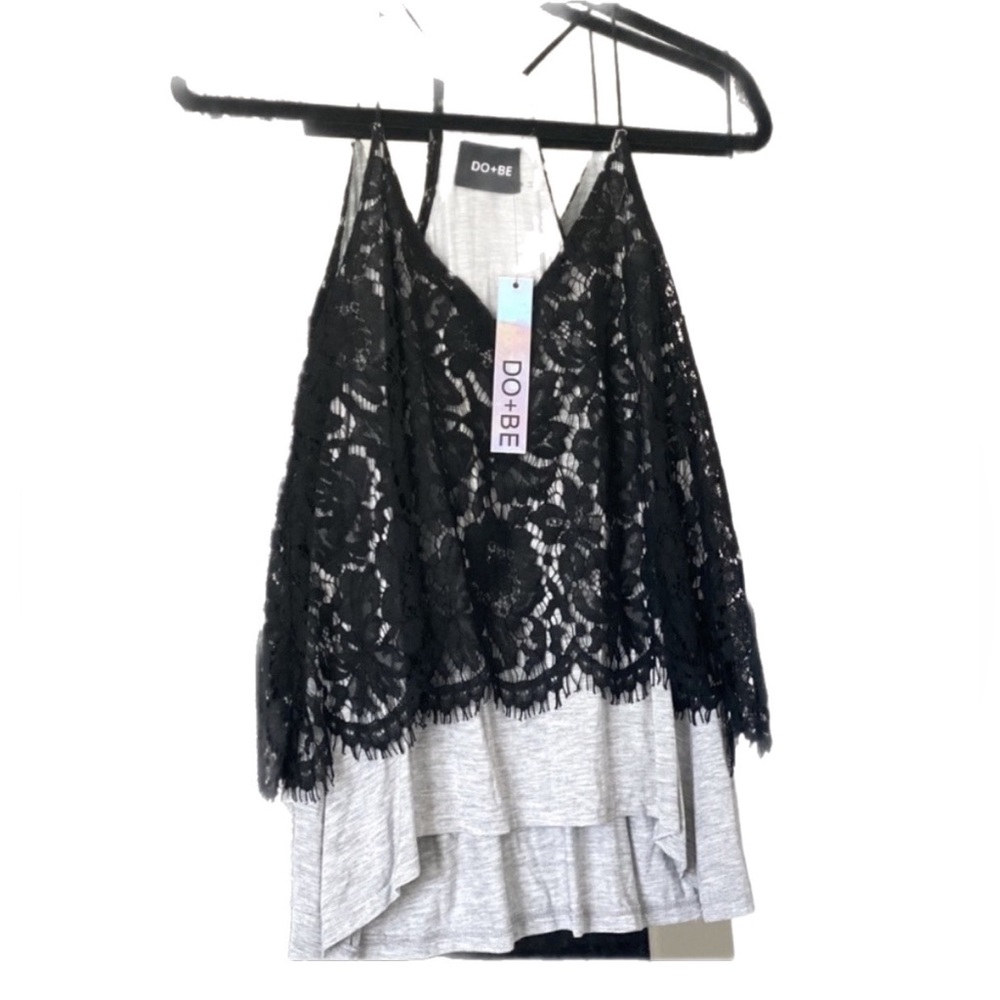 BNWT-DO+BE lace tank top